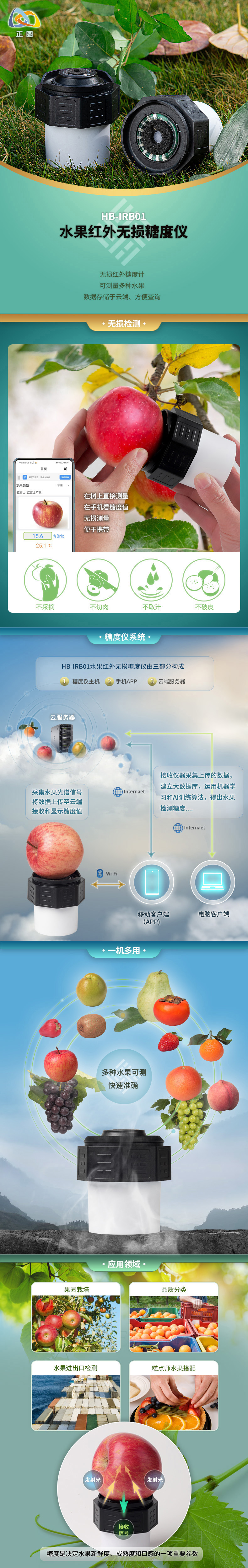 HB-IRB01水果糖度无损检验仪